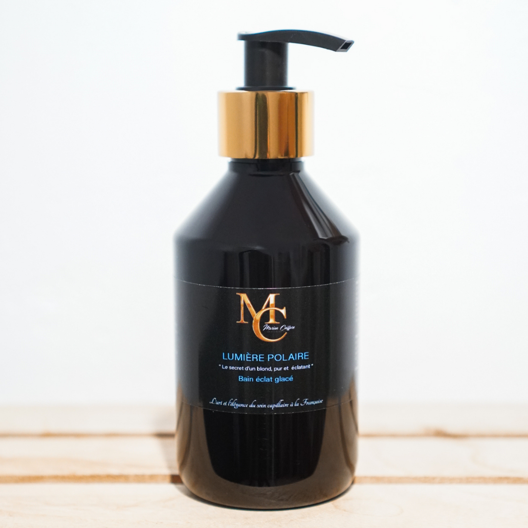 Bain cheveux blonds, blancs, gris