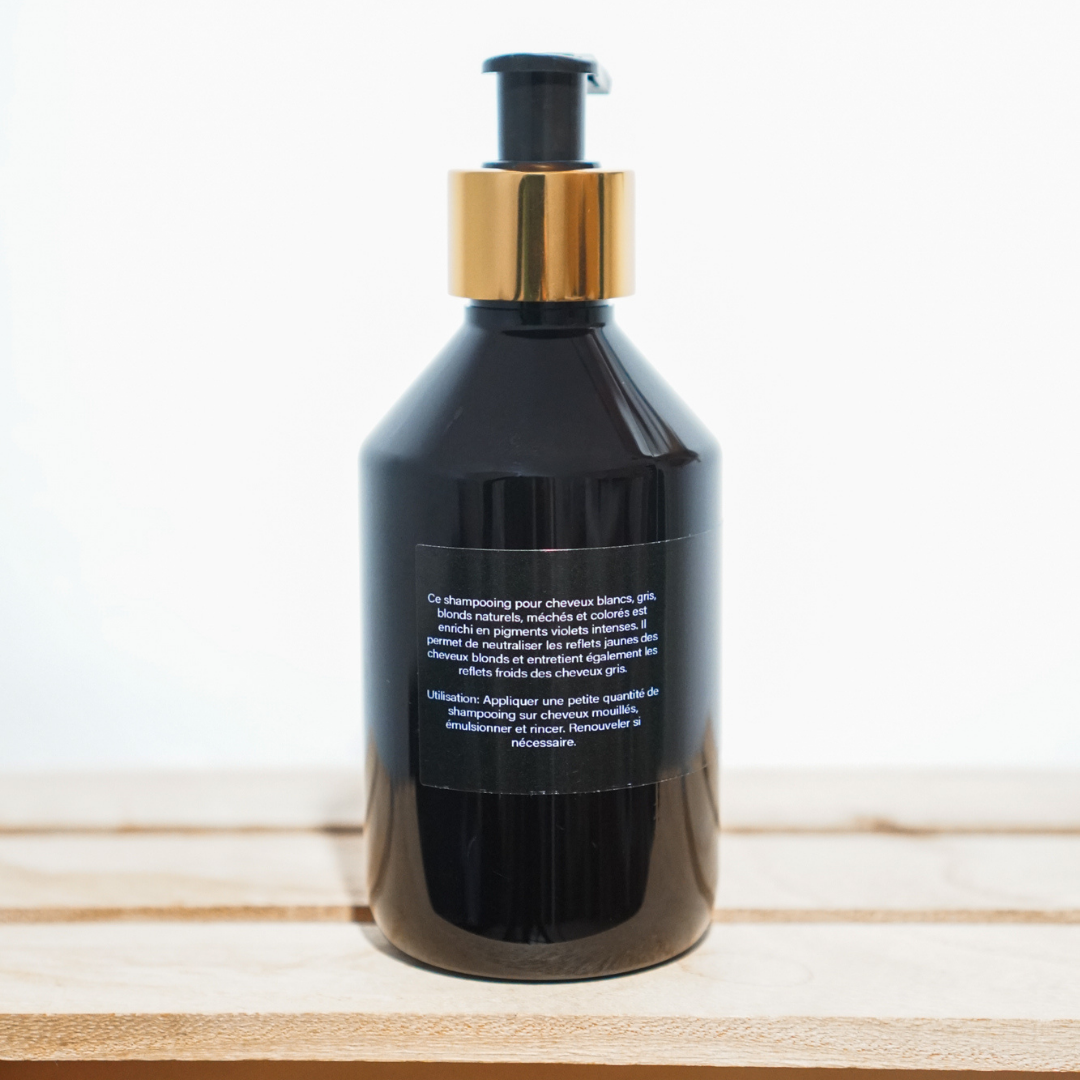 Bain cheveux blonds, blancs, gris
